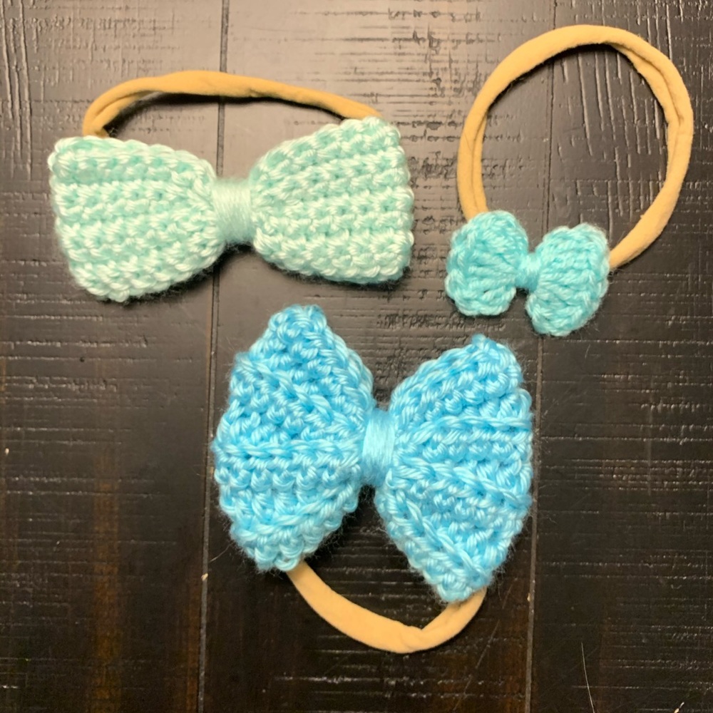 Baby bow headbands